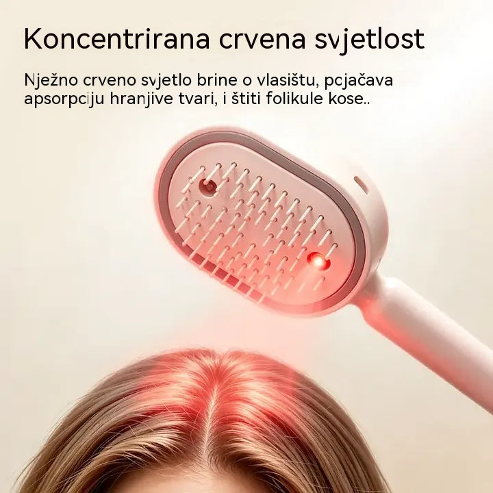 Električni raspršivač s masažnim češljem sa zračnim jastukom