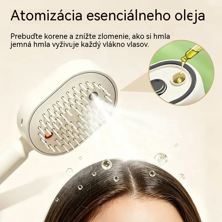 Električni raspršivač s masažnim češljem sa zračnim jastukom