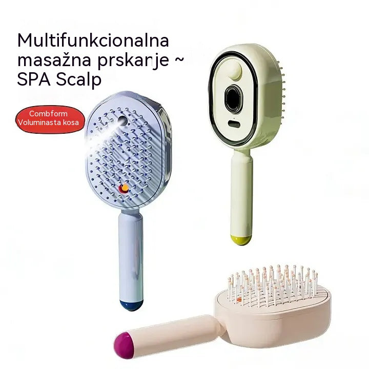 Električni raspršivač s masažnim češljem sa zračnim jastukom