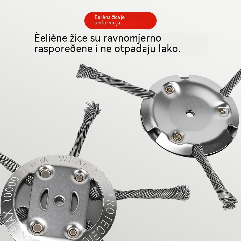 🧰🔥Posljednja posebna ponuda【Kupi 1, dobiješ 1 gratis】🔥 Čelični trimer za korov sa žicom